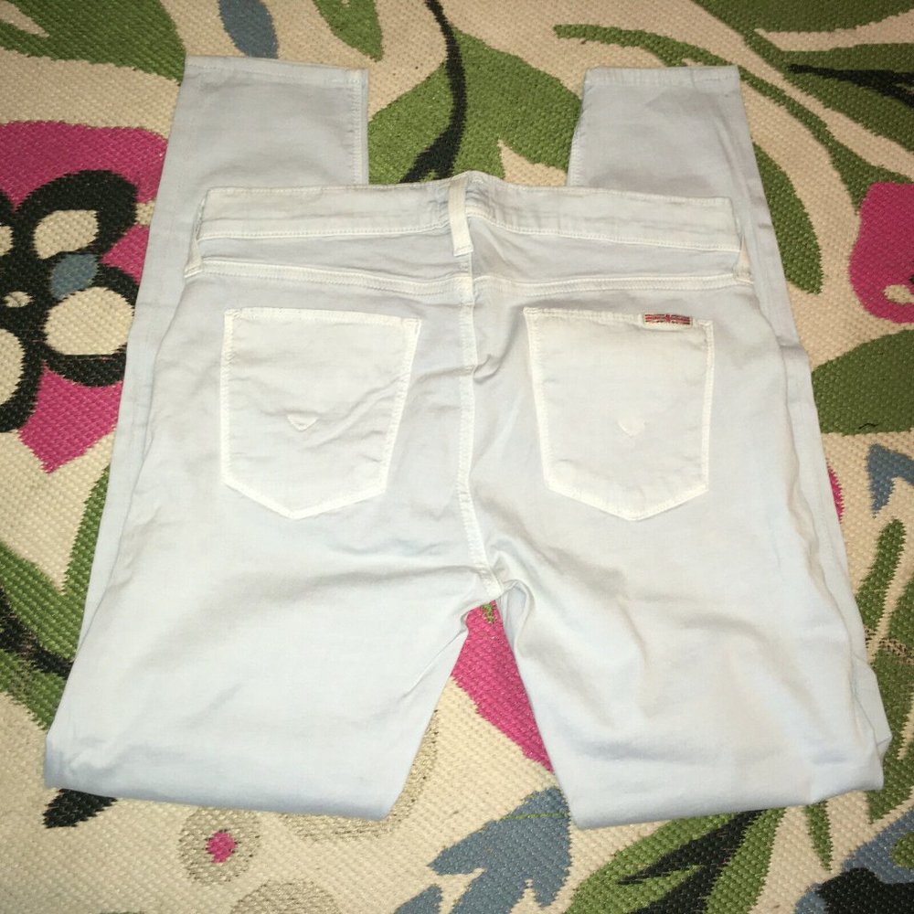Hudson USA KRISTA Super Skinny Ankle Crop Jeans Light Blue 28